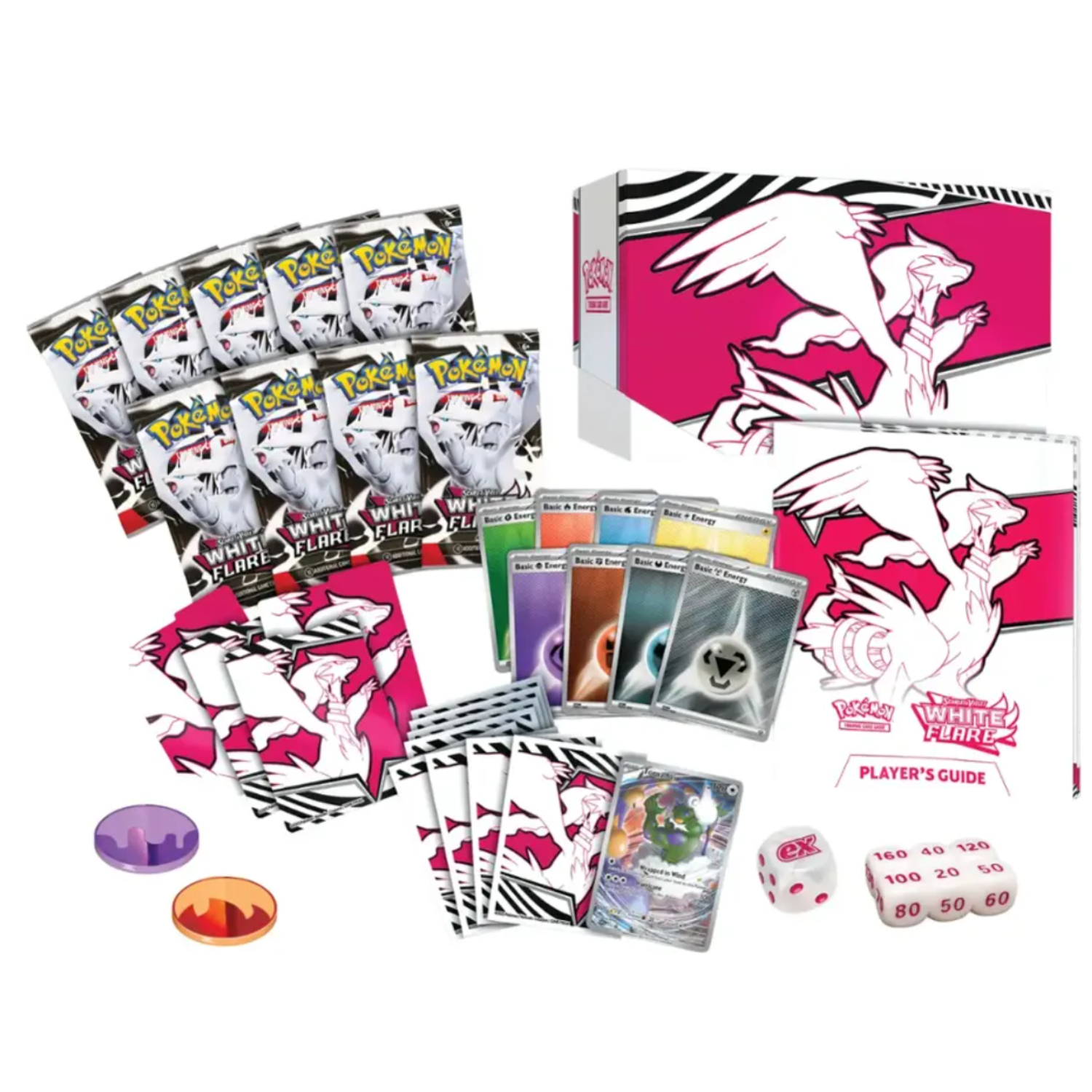 White Flare Elite Trainer Box